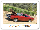 A MOPAR visitor